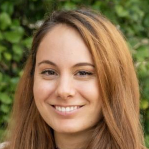 Parthena Konstantinidou celebrating graduation