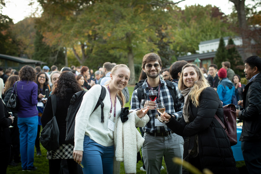 Selfie at the Cold Spring Harbor Laboratory