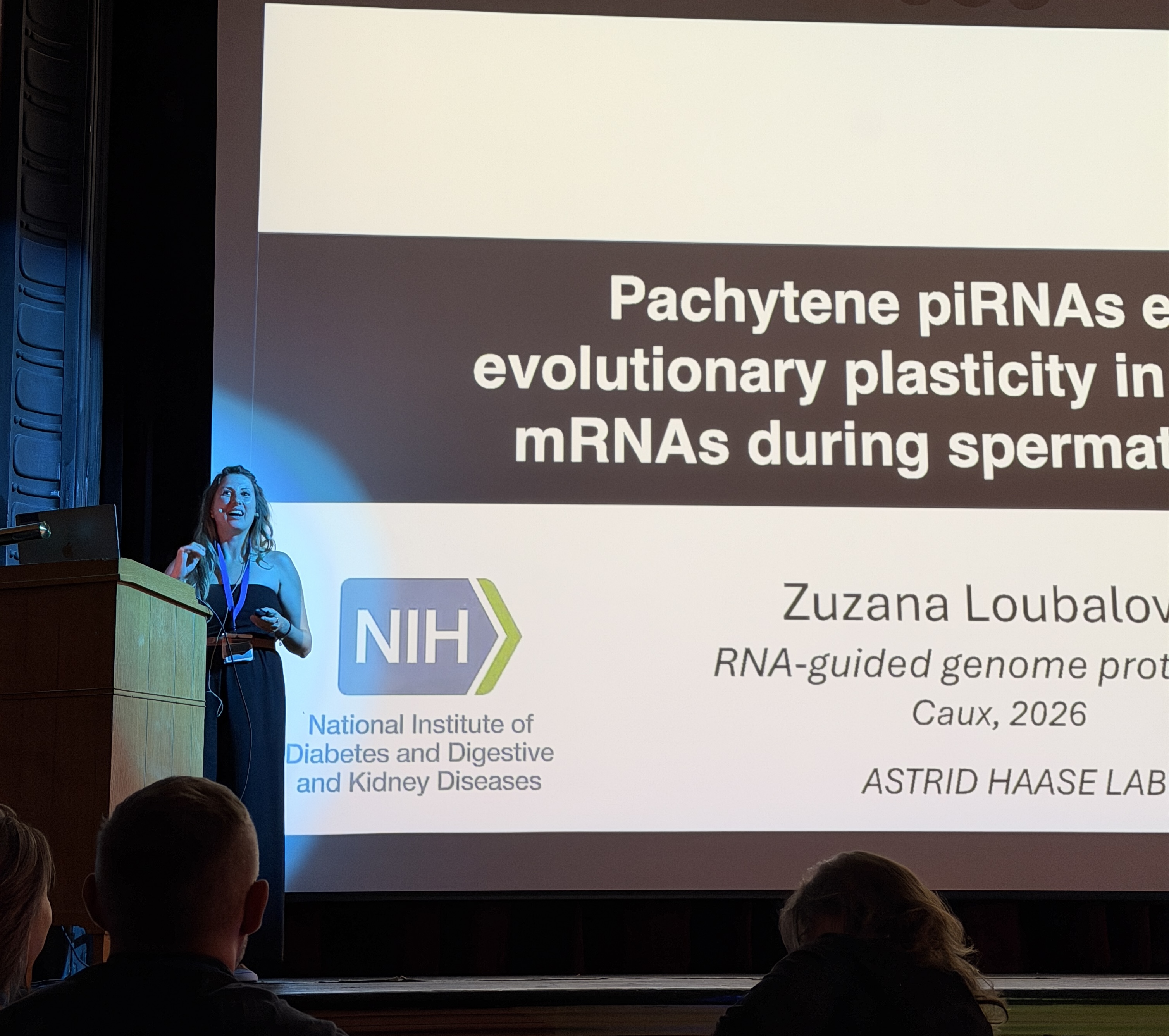 Zuzka's Presentation at the RNA-guided genome defense meeting