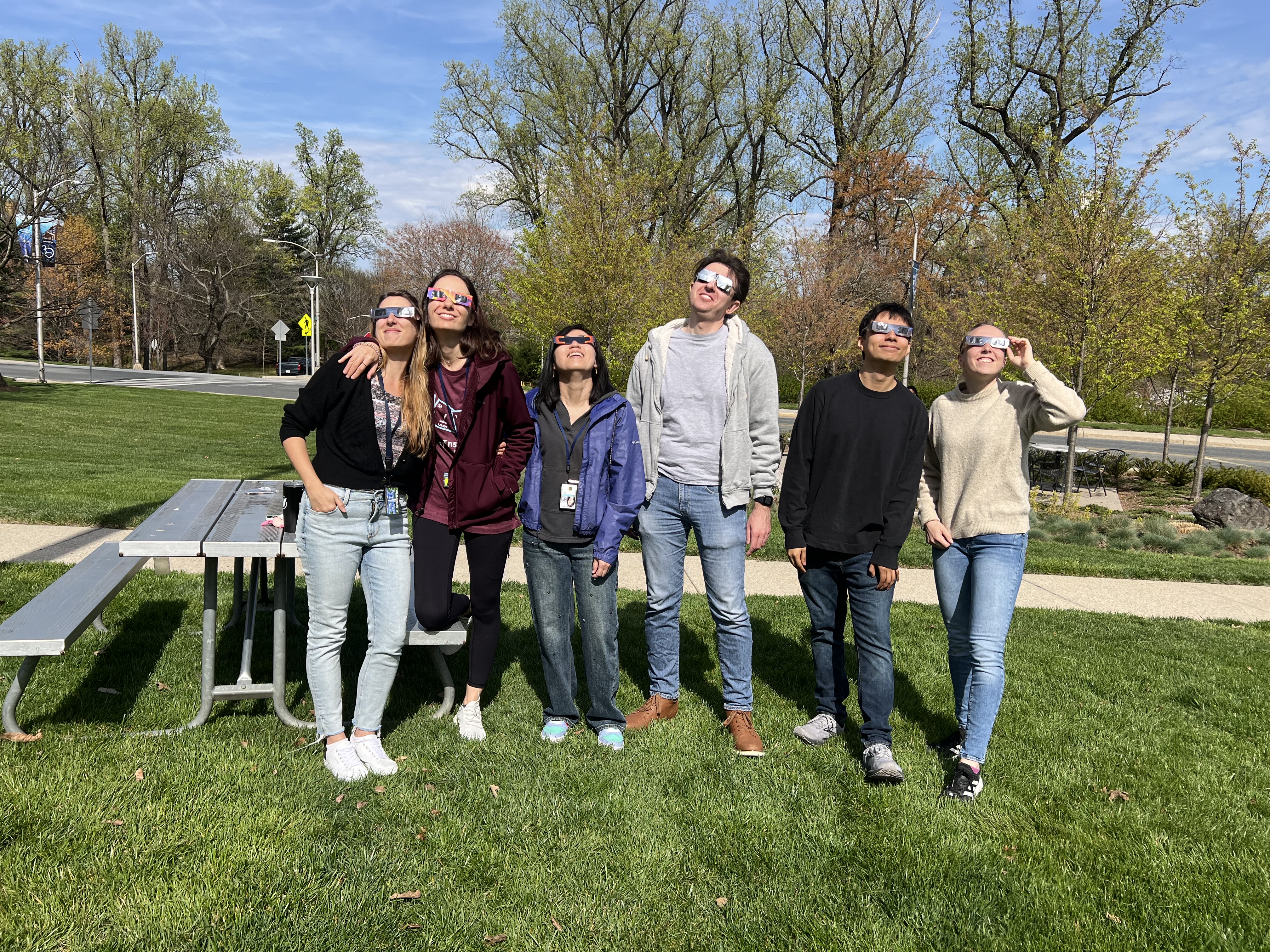 Sun eclipse with the lab